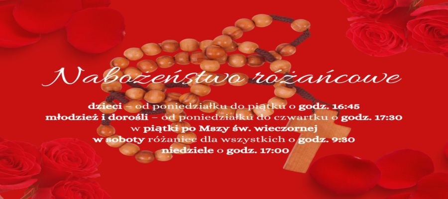 NABOŻEŃSTWO RÓŻAŃCOWE