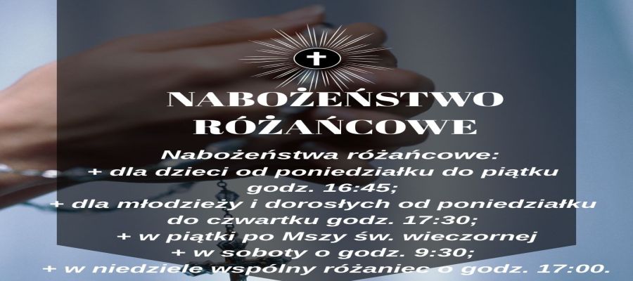 NABOŻEŃSTWO RÓŻAŃCOWE